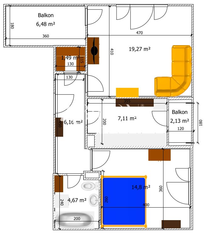 Grundriss 2D